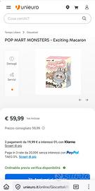 LABUBU POP MART MONSTERS - Exciting Macaron