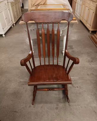Sedia a Dondolo Vintage