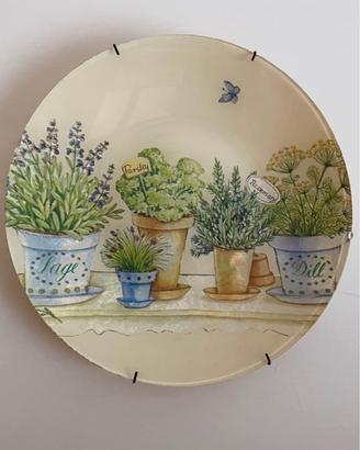 Fai da te piatti decoupage