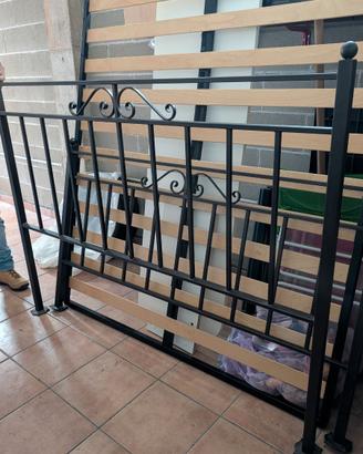 Letto in ferro battuto