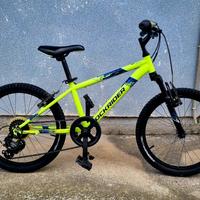 mtb btwin rockrider 20" bambino