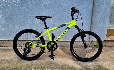 mtb btwin rockrider 20" bambino