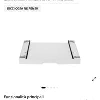 kit giunzione lavatrice asciugatrice lg