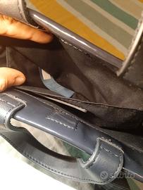 Borsa Tommy Hilfiger mini blu lucida