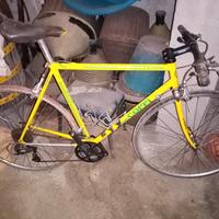 bici corsa mis 54 54 vintage acciaio columbus