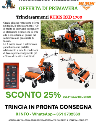 Trincia Ruris RXD1700