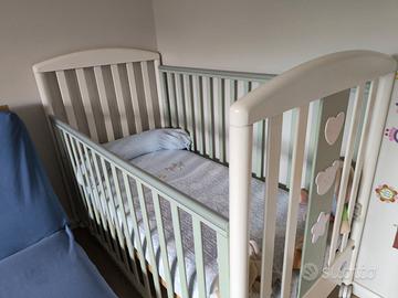 Lettino Fasciatoio Armadio cameretta completa PALI