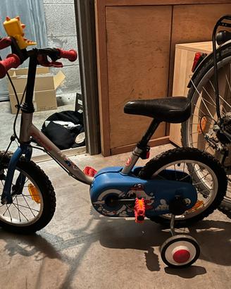 Bicicletta bambino con rotelle