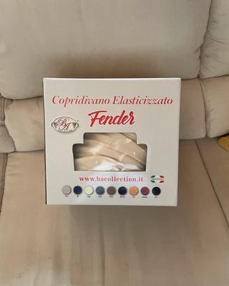 Copri divano color crema