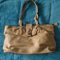 Borsetta Patrizia Pepe in pelle beige