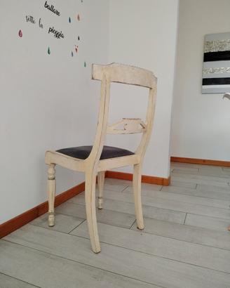 4 sedie in stile, marca Grifoni.