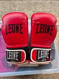 guantoni boxe Leone + fasce
