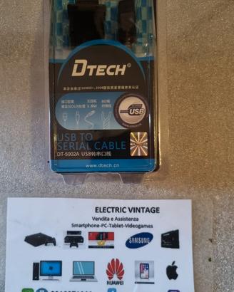 8648N-Cavo RS2R2 to USB NUOVO DTECH 1.8 Metri
