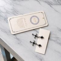 Orecchini con la crocie 