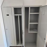 ARMADIO SPORCO PULITO 2 ANTE + PORTA SCOPE