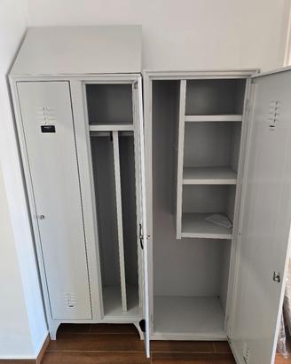 ARMADIO SPORCO PULITO 2 ANTE + PORTA SCOPE