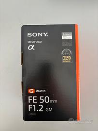 Oniettivo sony NUOVO 50mm F1.2