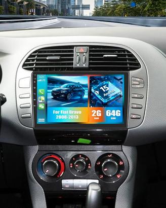 Autoradio per Fiat Bravo 2008 2013 2+64Gb android 
