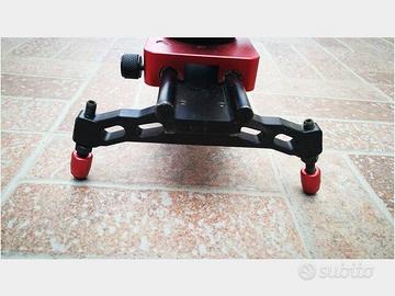 Professional slider 120 cm + testa sferica