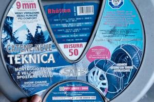 catene da neve misura 50