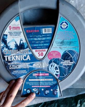 catene da neve misura 50