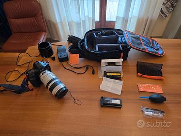 Canon EOS 1D Mark II + CANON EF 100-400MM 1:4.5-5.