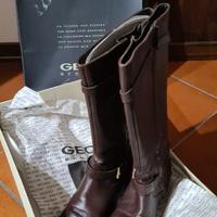Stivali marroni donna GEOX