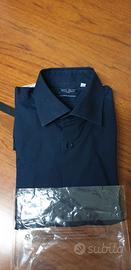 camicia libero milano blu o azzurra con pens tg 43