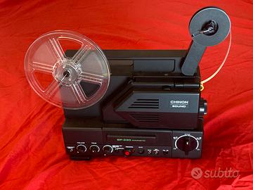 Proiettore SUPER 8 Chinon Sonoro con giuntateice