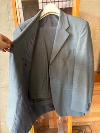 COMPLETO UOMO GRIGIO CHIARO TAGLIA 50