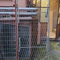 3 Reti letto metallo grigliato 80x190
