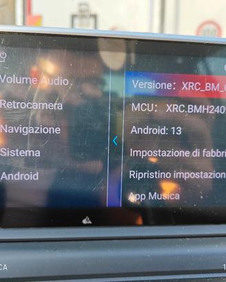 stereo Android 13 per BMW X3 x4 X5 