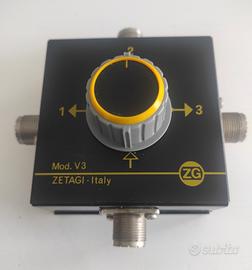 ZETAGI V3 COMMUTATORE D'ANTENNA  3 VIE