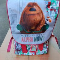 Zaino scuola PETS + scomparti estensibile