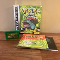 Pokemon versione verde foglia GBA oriinale