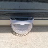 Luce solari lampade bianche 10 pezzi 