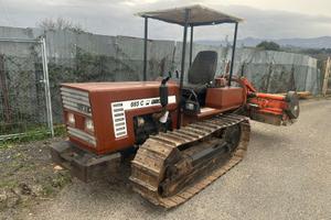 Trattore cingolato Fiat 665C montagna