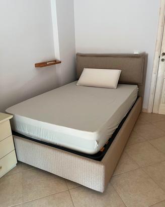 letto una piazza e mezza con contenitore