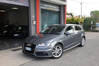 AUDI A3 SPB 1.6 TDI S-Tronic S-Line Navi Euro6B