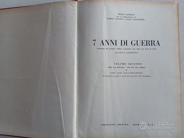 Libro 7 anni di Guerra