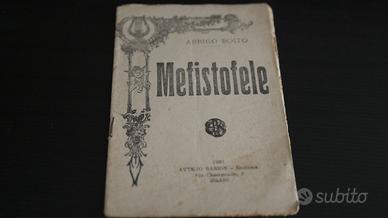 mefistofele opera lirica vecchio libretto anni 20