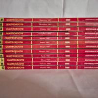 Quattroruote 12 numeri anno 1987 - 1989