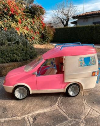 Camper Barbie anni 90 con auto e accessori