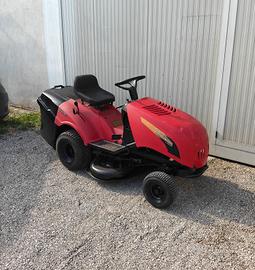 trattorino tagliaerba  12.5cc con cesto, pronto