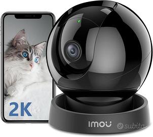 Imou Telecamera Wi-Fi Interno 2K, Videocamera Sorv