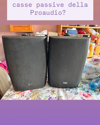 coppia casse passive proaudio