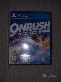  Gioco onRush ps4 come nuovo 