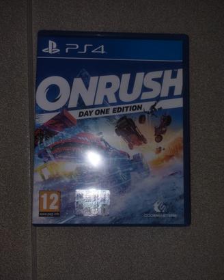  Gioco onRush ps4 come nuovo 