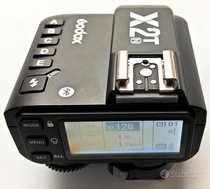 Trigger flash Godox X2T Nikon
Batterie omaggio!