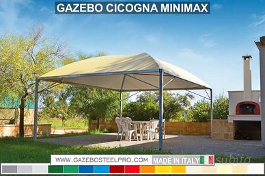 GAZEBO CURVO - 3X3 4X4 5X5 6X6 SPEDIZIONE GRATUITA